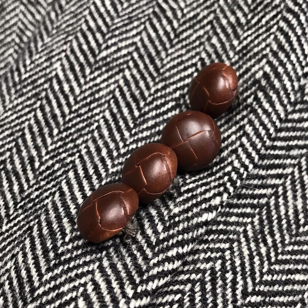 RALPH LAUREN Polo University Club Tweed Blazer Men 42L Gray Herringbone USA - Picture 6 of 16